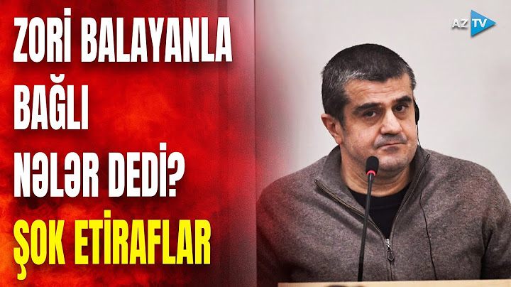 Birinin yalanı üzə çıxdı, digəri sualdan yayındı: Zori Balayandan nələr danışıldı? – ŞOK DETALLAR