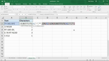 3 Advanced Examples of the SUBSTITUTE Function in Excel
