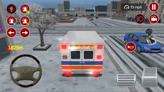 American Ambulance Car Rescue Game Simulator 2022. Android Gameplay screenshot 3