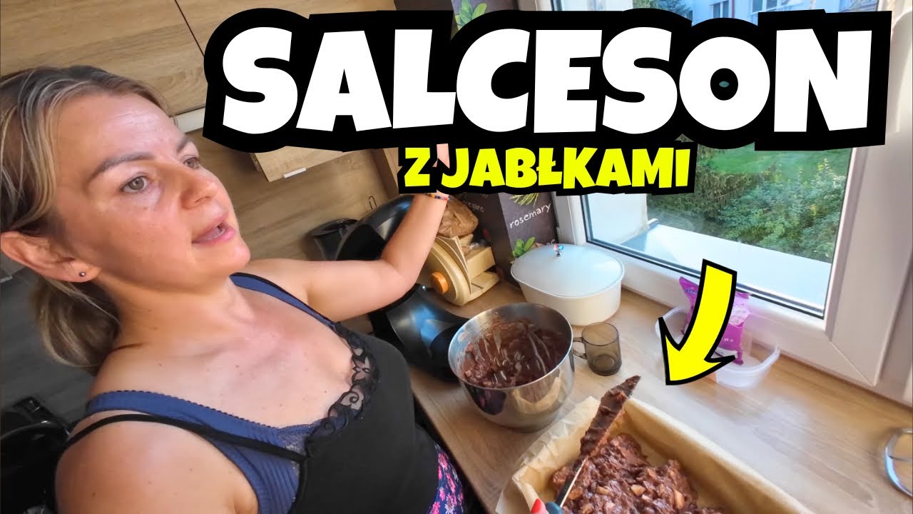 Pokażę Wam jak zrobić ciasto SALCESON z jabłkami, a wcześniej obiad - Nuggetsy z kurczaka z frytkami