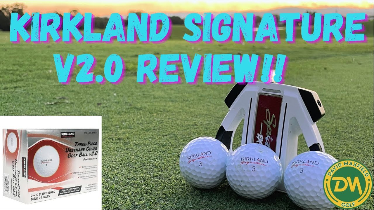 Kirkland Signature V2.0 Ball Review Short Game YouTube