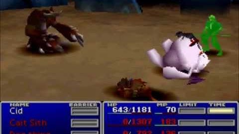 FFVII - SCNIIENANE Challenge - Optional battle: CMD Grand Horn