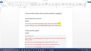 03-limit speed update mark ip address screenshot 3