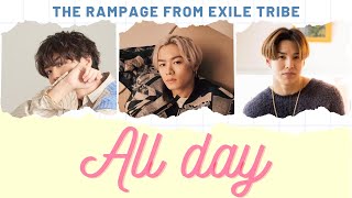 All day - THE RAMPAGE from EXILE TRIBE [EN/TH] // Thaisub