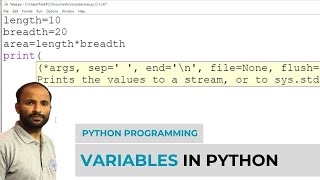 Python Variables with Example – Complete Beginner's Guide - Python Programming in Hindi - CSE GYAN