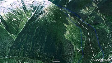 Google Earth depiction: NGP pipeline route