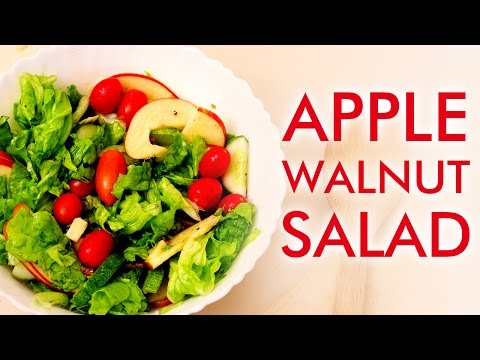 Low Carb Recipes - Apple-Walnut Salad