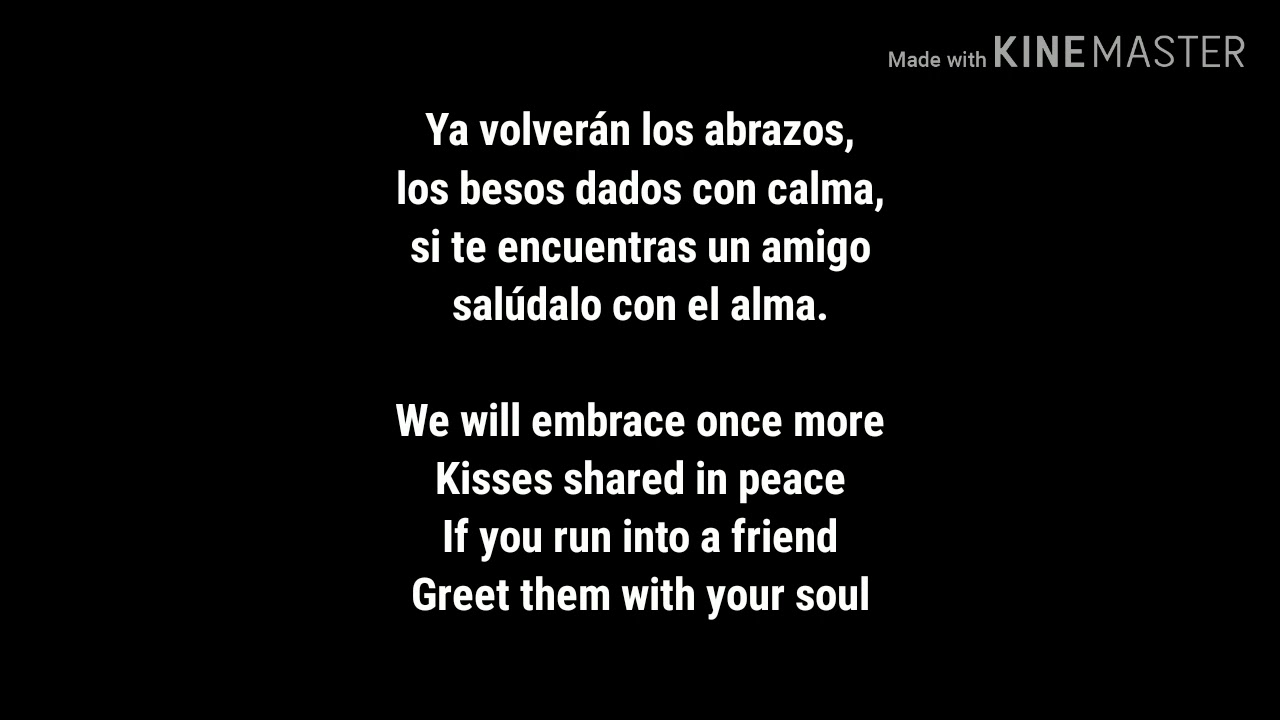 Jorge Drexler CODO CON CODO Letra/English Translation