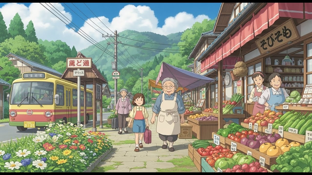 A day in the Countryside🌿 Peaceful life of Villagers #cooking #anime #2025videos #grandma