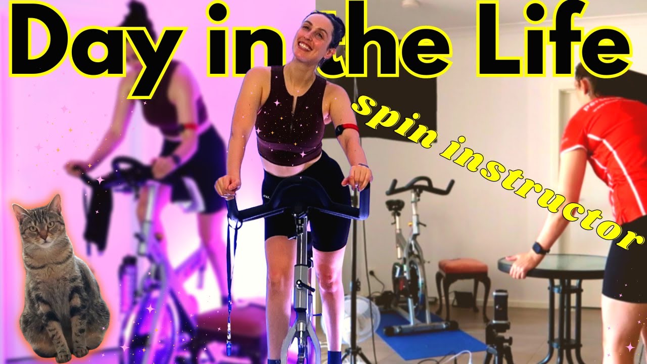 Day in the Life of a Spin Instructor 🚴🏻‍♀️~ Behind the scenes of Spin with Vee Studios // vlog