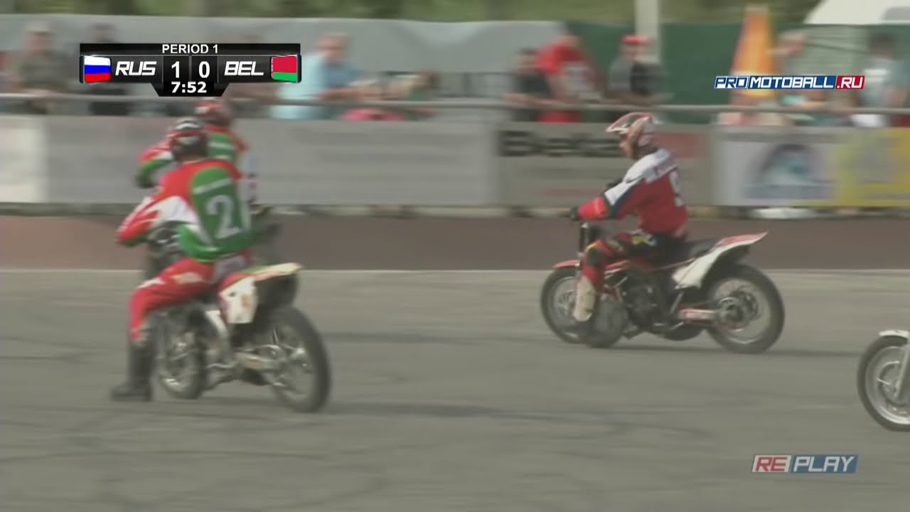 Motoball EURO-2019. Russia vs Belarus // Россия - Беларусь