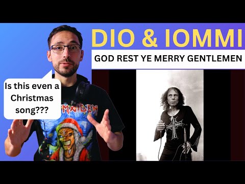 The Metal Gods make Christmas EPIC! Reacting to "God Rest Ye Merry Gentlemen" by Dio and Tony Iommi.