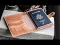 Making a Handmade Leather Travel Wallet