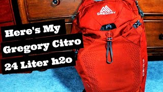 GREGORY Citro 24 H2O Daypack Spark Orange