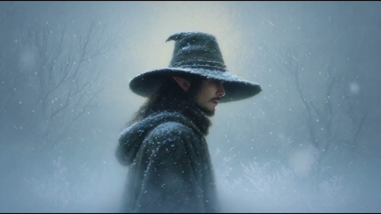 The Snowfall Elf | Dark Fantasy Winter Ambience for Relaxation – Lamperd Realm