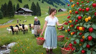 Beautiful Countryside Life | Beautiful Harvest Day, Fresh Fruits & Simple farm Living