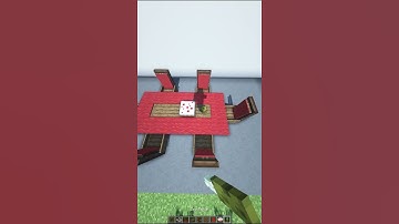 Minecraft Dining Table
