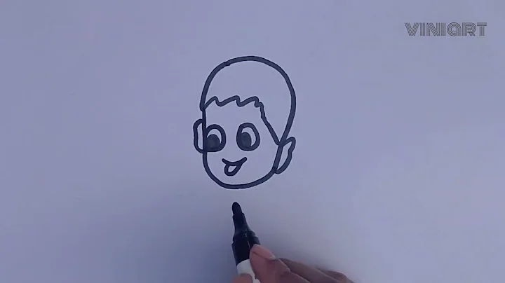 VERY EASY! How to turn Boy word into CARTOON for kids/ learn how to draw