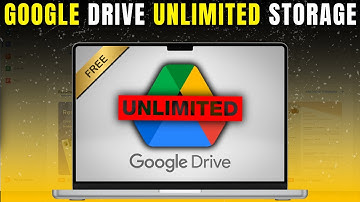 Google Drive: How to Get Unlimited Storage for Free (2025) 💾