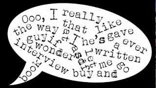 Kinetic Typography - Harlan Ellison: Pay The Writer