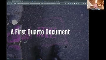 Quarto for Reproducible Reports: An Introduction with Aaron Gullickson