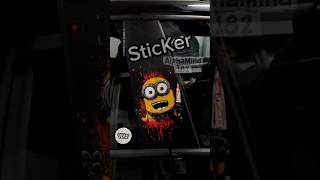 YOUR CAR IS BORING? Adding Psycho Minion Stickers! | AlphaMind182