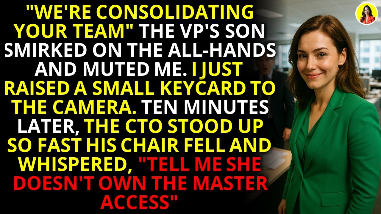 Они отключили мне звук на All-Hands, поэтому я раскрыл их главный взлом доступа 💼 | #OfficeRevenge