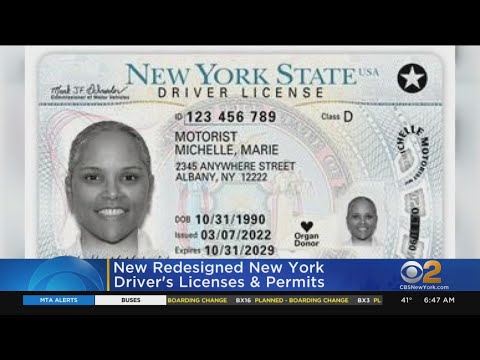 DMV redesigning NY licenses