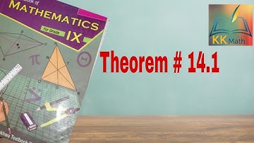 kpk board 9 class math unit 14 Ratio and proportion of a triangle  Theorem 14.1 @KK Maths