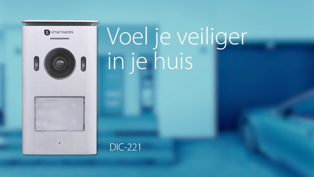 Smartwares video deurintercom DIC 221 serie NL