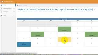 INFOX SOFT EVENTOS REGISTRO DE EVENTOS screenshot 1