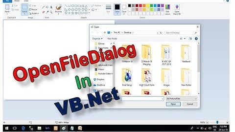Openfiledialog in vb.net|Properties,Methods and events in hindi