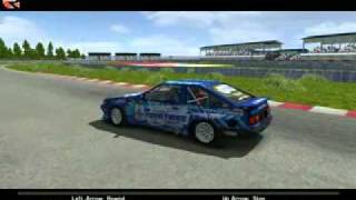rFactor ae86 n2 noob drift practice