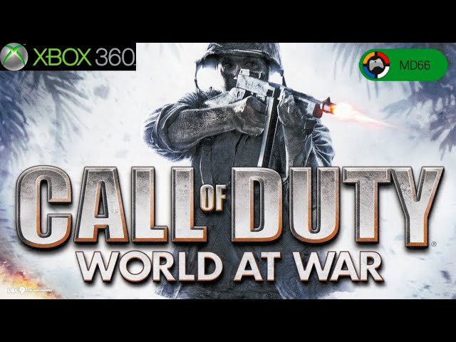 Call of Duty World at War - Xbox 360 / Xbox One - Game Games - Loja de  Games Online