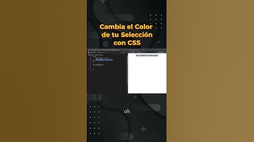 Personaliza el Color de tu Selección con CSS