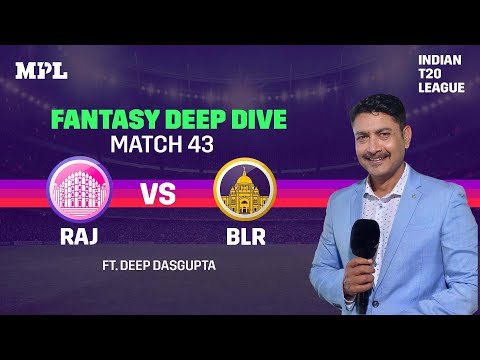 MPL Fantasy Deep Dive: RAJ vs BLR | Indian T20 League 2021 | Match 43 | Expert Tips & Analysis