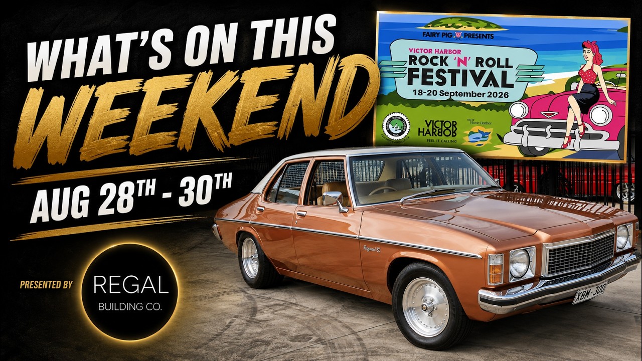 WHAT'S ON THIS WEEKEND! SA Car Meets & Events Aug 28th–30th 2026 Big Mals World