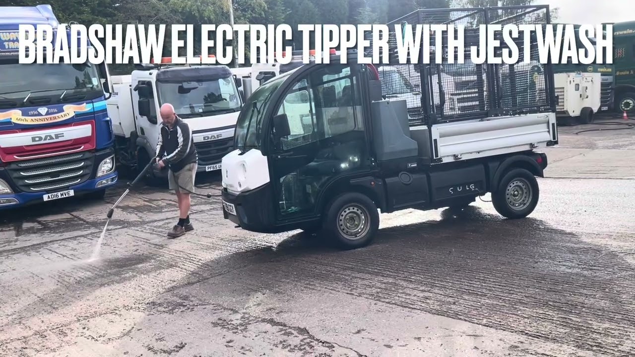 BRADSHAW ELECTRIC TIPPER AND JETWASH