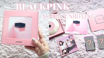 Unboxing BLACKPINK 1st Mini album 'SQUARE UP'💖 (pink ver.)