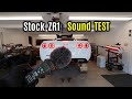 LS9 Corvette ZR1 STOCK Manifolds Cam Exhaust Decibels | SPL Sound TEST