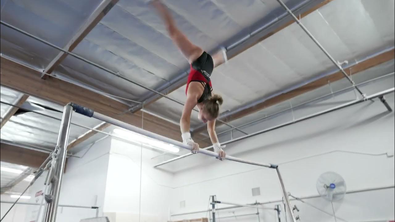 Jaeger Uneven Bar Release SCEGA Gymnastics shorts YouTube