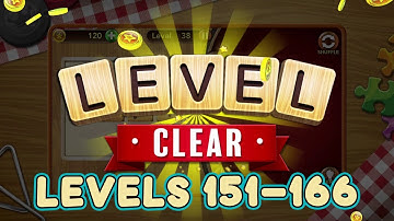 Word Collect Levels 151 - 166 Answers