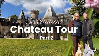 Inside this AMAZING FRENCH CASTLE! | A private Home Tour