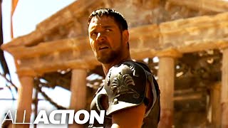 Maximus Entertains the Crowd | Gladiator | All Action