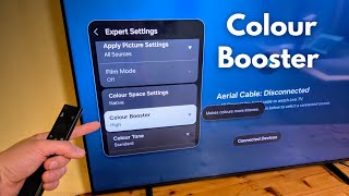 How to Enable Colour Booster on Samsung Smart TV - Makes Colours More Intense , Vivid & Beautiful!