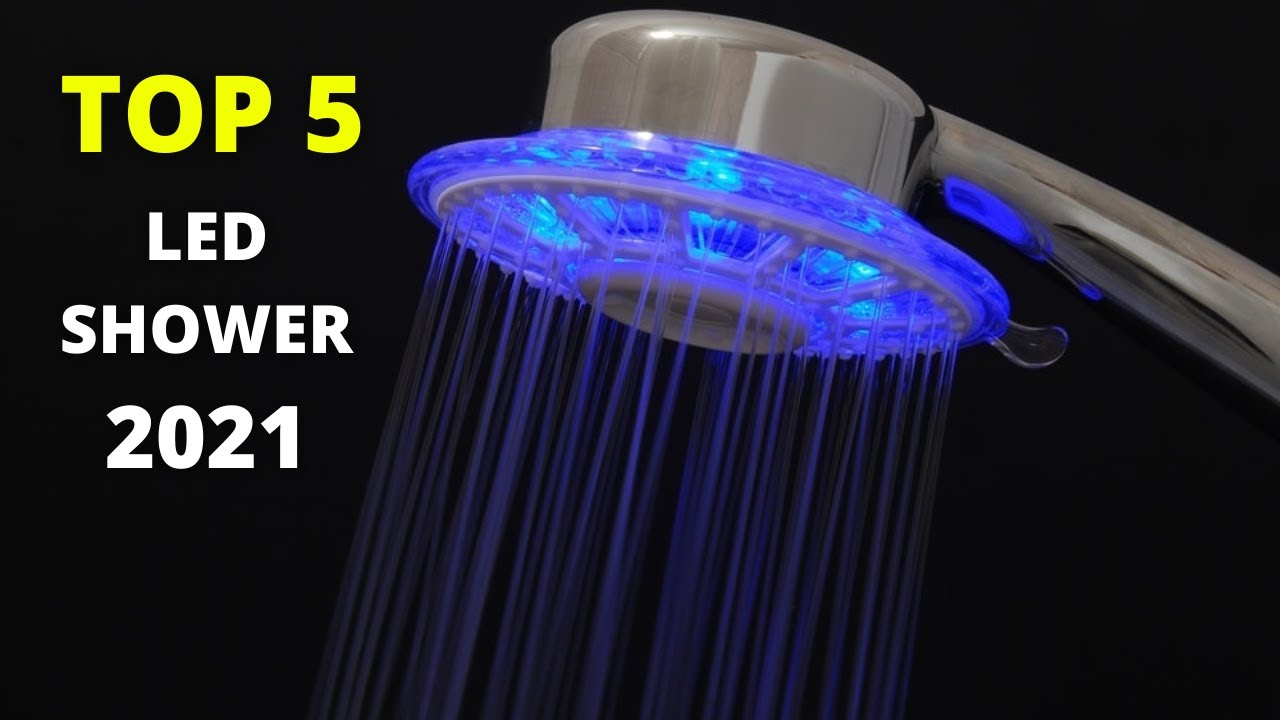 Top 5 Best LED Shower Heads of 2021 High Pressure Showerhead Hand