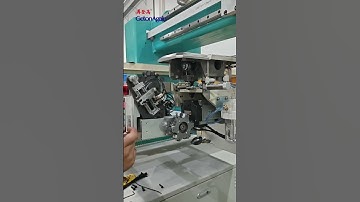 How to adjust the automatic bobbin changer device? #bobbin #automatic #quilting #adjustment