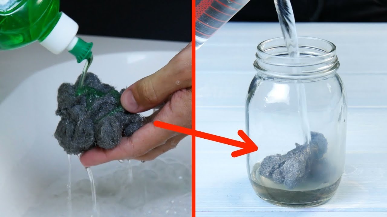 Soak Steel Wool In Warm Vinegar For 2 Days & Then Do THIS With It YouTube