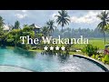 The wakanda  luxury hotel overview inside 4k tour  ubud bali indonesia