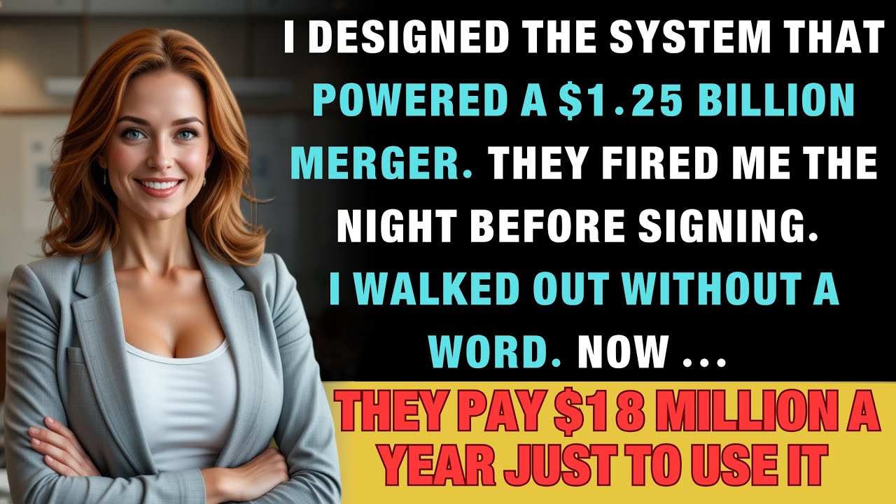 I Was Fired Hours Before the $1.25B Merger — They Forgot I Still Owned the Patent